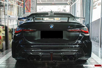 2021-UP BMW M4 G82/4 Series G22 BKSSII Style Carbon Fiber Trunk Spoiler - DarwinPRO Aerodynamics