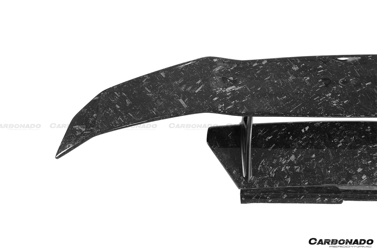 2015-2020 Lamborghini Huracan LP610/LP580 VRS Style Carbon Fiber Trunk Spoiler w/ Base - Carbonado