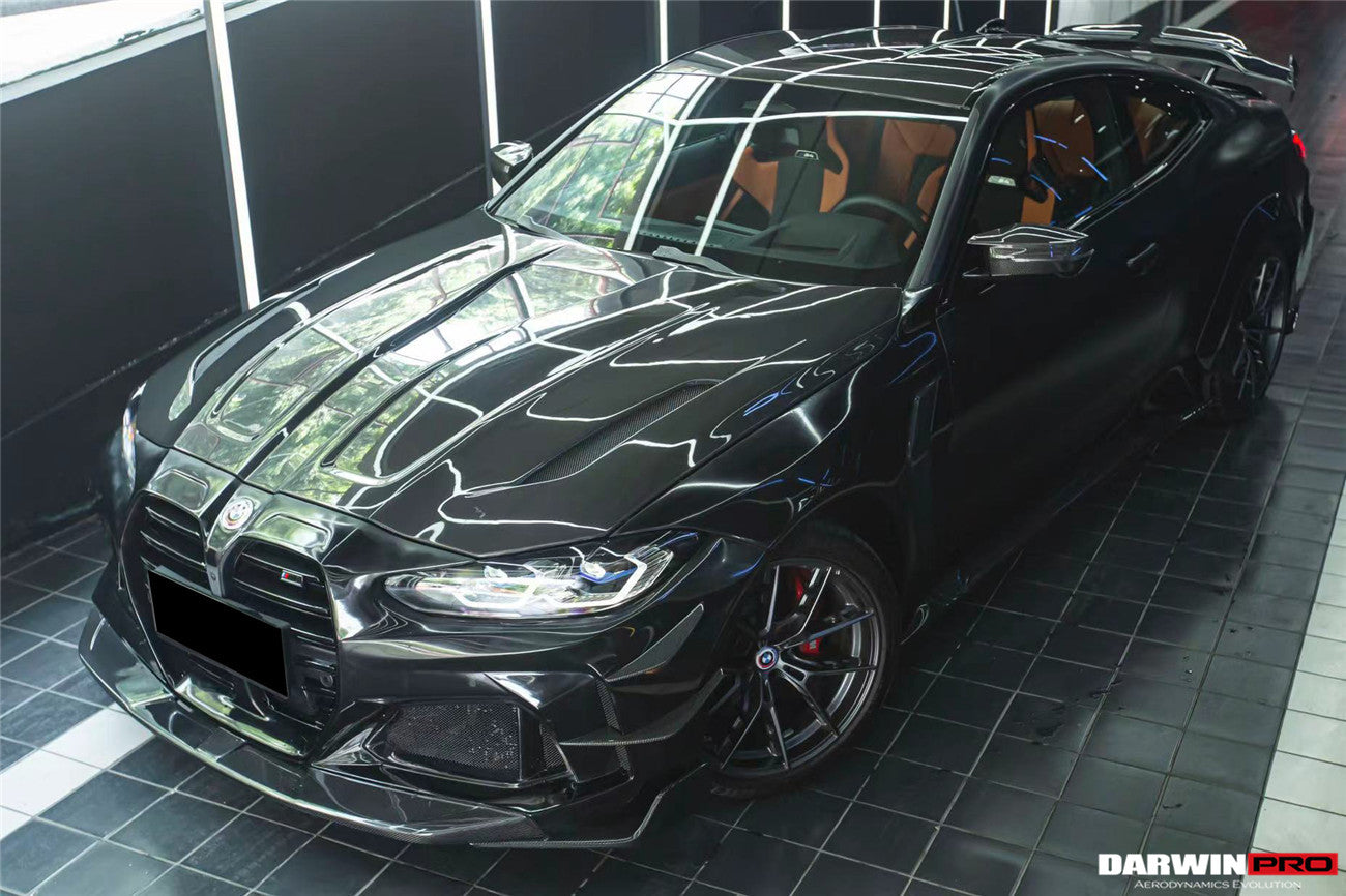 2021-2024 BMW M3 G80 G81 M4 G82 G83 IMP Performance Carbon Fiber Hood - DarwinPRO Aerodynamics
