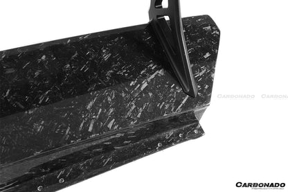 2015-2020 Lamborghini Huracan LP610/LP580 VRS Style Carbon Fiber Trunk Spoiler w/ Base - Carbonado