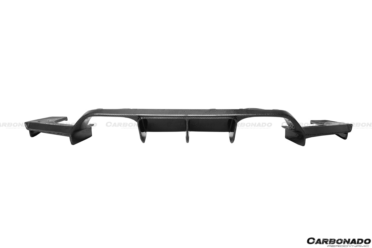 2014-2020 BMW M3 F80 M4 F82 VRS Style Carbon Fiber Rear Diffuser - Carbonado