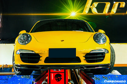 2012-2015 Porsche 911 991.1 Carrera/S/4S VRS Style Front Lip - Carbonado