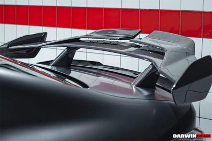 2021-UP BMW M4 G82/4 Series G22 BKSSII Style Carbon Fiber Trunk Spoiler - DarwinPRO Aerodynamics