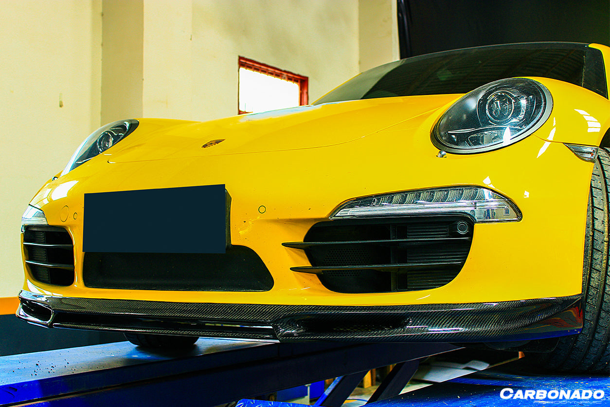 2012-2015 Porsche 911 991.1 Carrera/S/4S VRS Style Front Lip - Carbonado