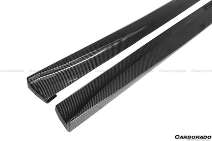 2014-2020 BMW M3 F80 M4 F82 VA Style Carbon Fiber Side Skirts - Carbonado Aero