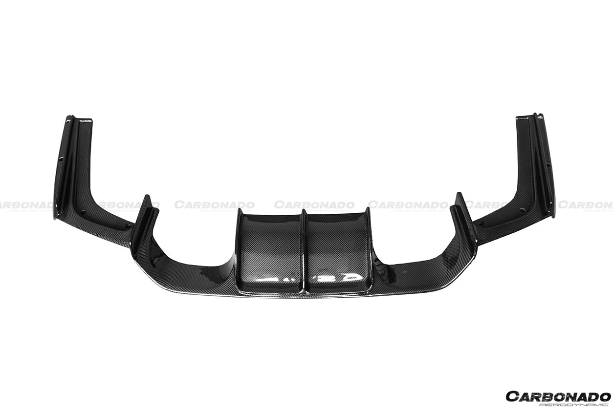 2014-2020 BMW M3 F80 M4 F82 VRS Style Carbon Fiber Rear Diffuser - Carbonado