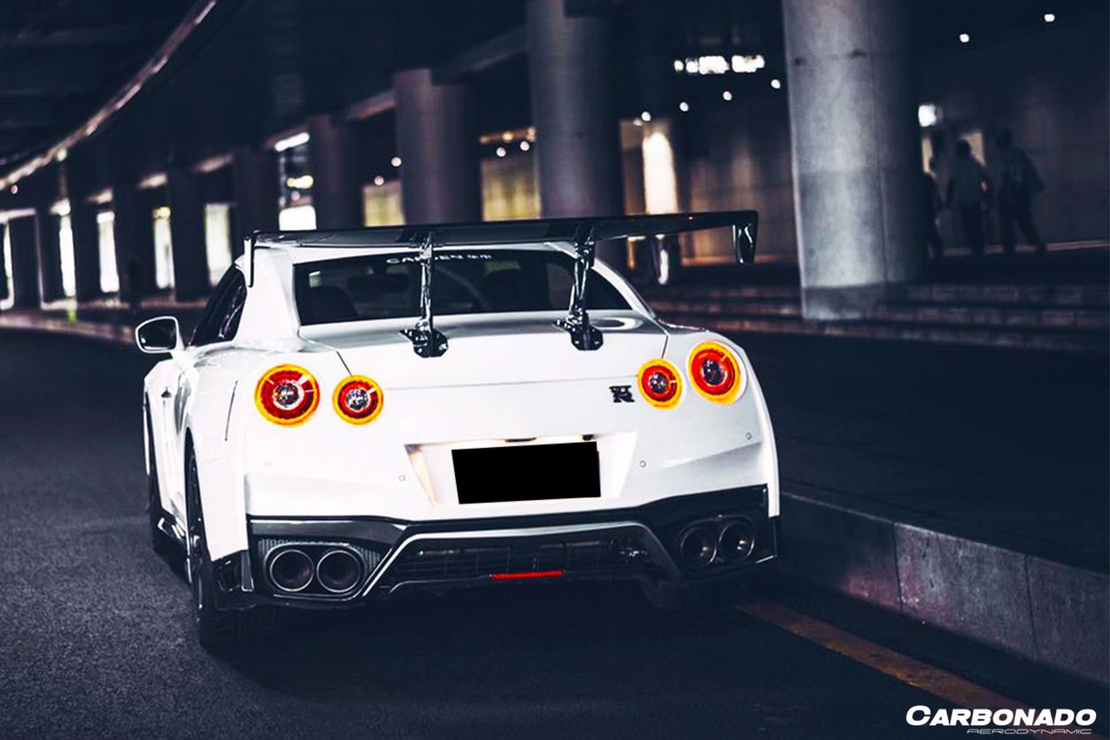 2008-2020 Nissan GTR R35 CBA/DBA/EBA VA Style Trunk Spoiler - Carbonado Aero