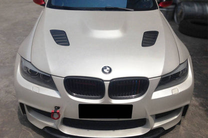 2008-2012 BMW 3 Series E90 LCI VRS Style Carbon Fiber Hood - Carbonado