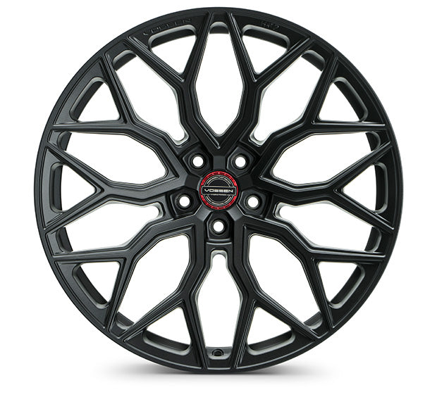 Vossen HF2 Satin Black wheel — gallery photo 2