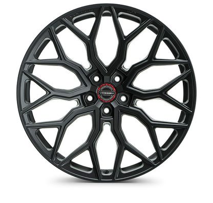 Vossen HF2 Satin Black wheel — gallery photo 2