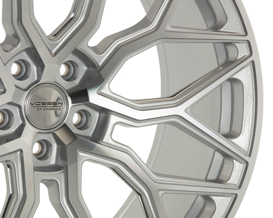 Vossen HF2 Silver Polished wheel — gallery photo 3