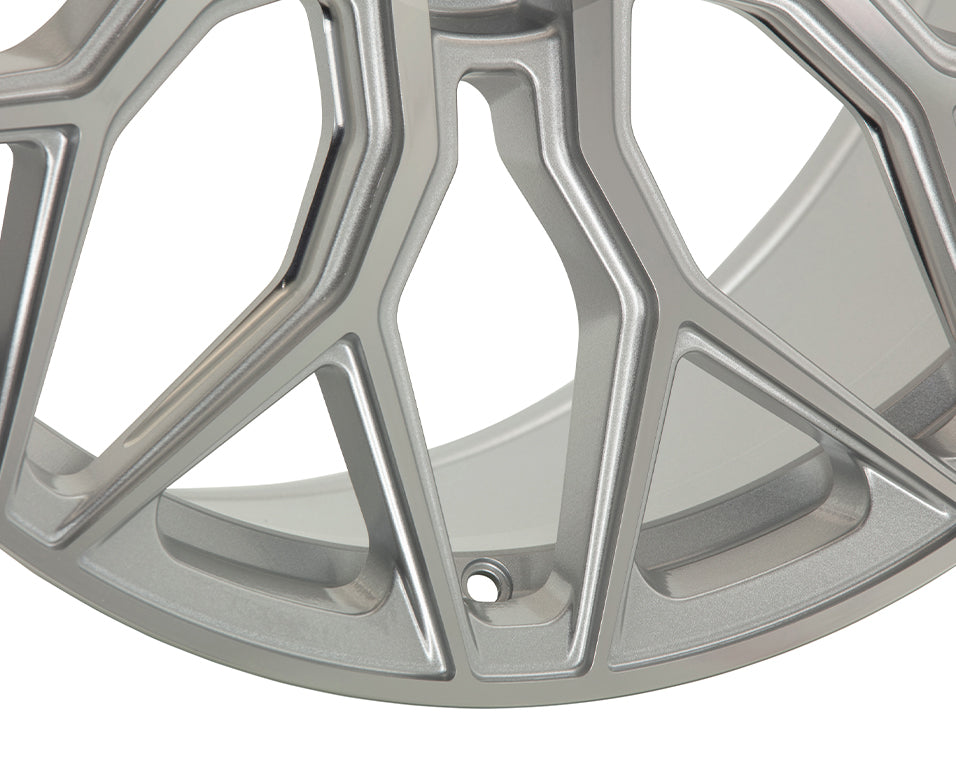 Vossen HF2 Silver Polished wheel — gallery photo 4