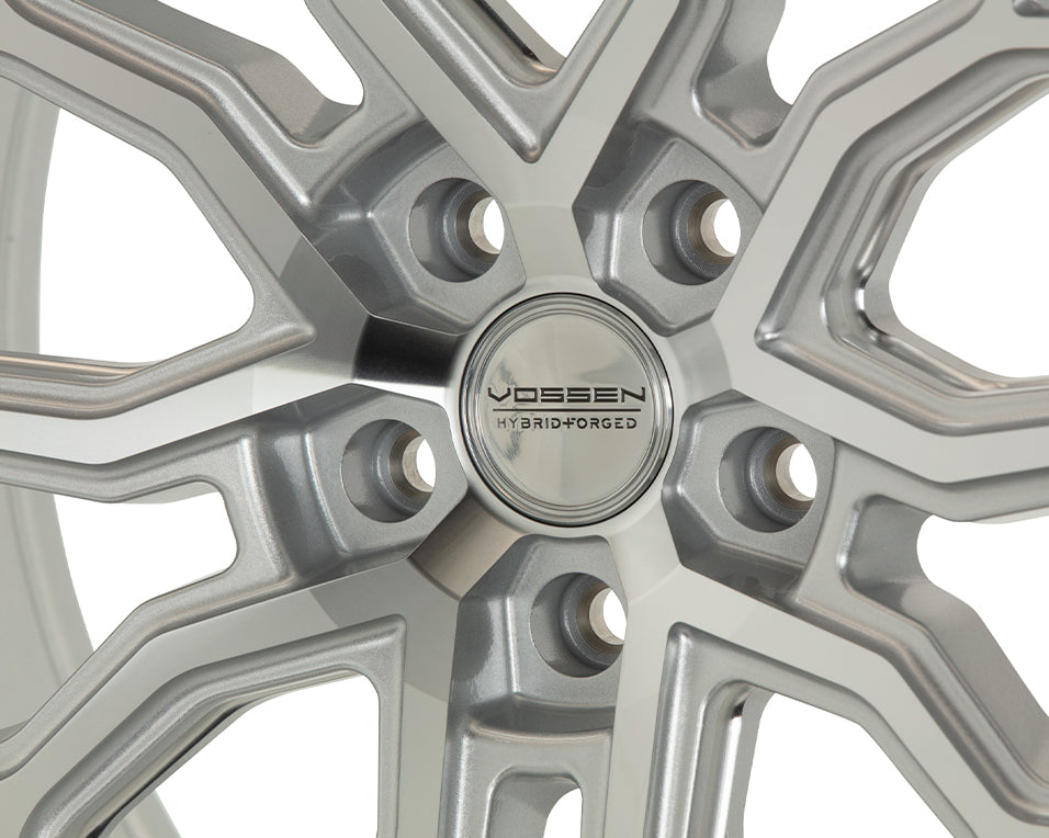 Vossen HF2 Silver Polished wheel — gallery photo 5