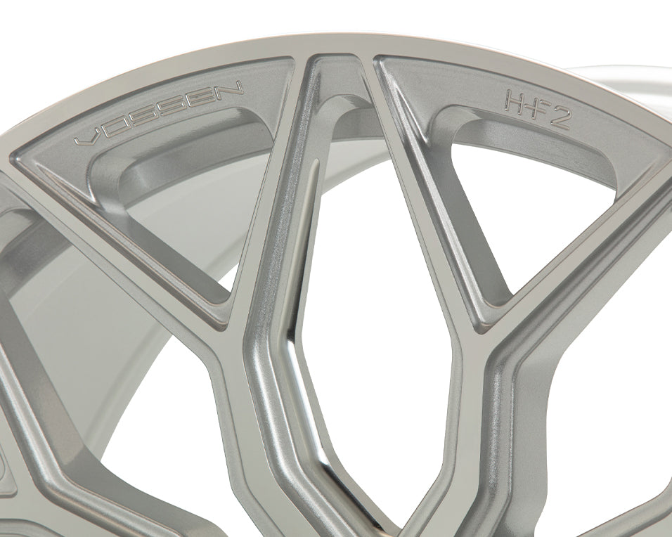 Vossen HF2 Silver Polished wheel — gallery photo 6