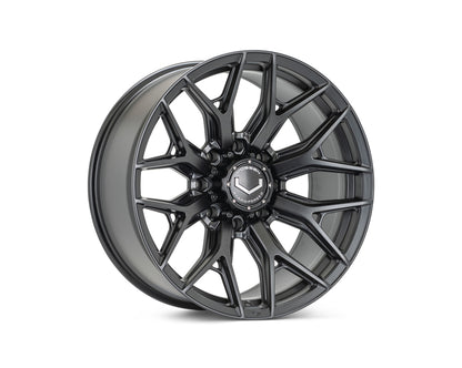 Vossen HF6-4 Satin Black wheel — gallery photo 4
