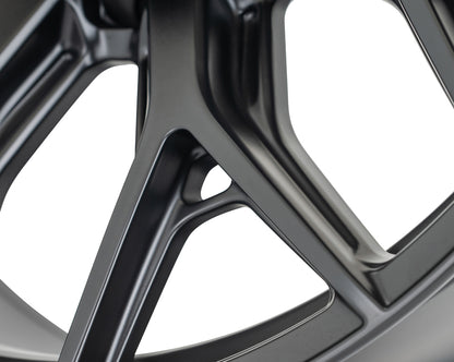 Vossen HF6-4 Satin Black wheel — gallery photo 5
