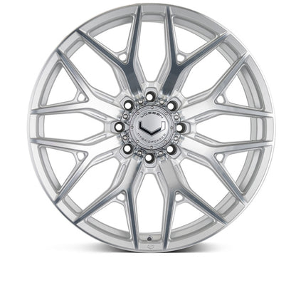 Vossen HF6-4 Silver Polished wheel — gallery photo 2