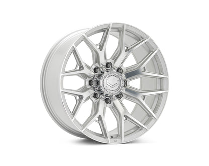 Vossen HF6-4 Silver Polished wheel — gallery photo 4