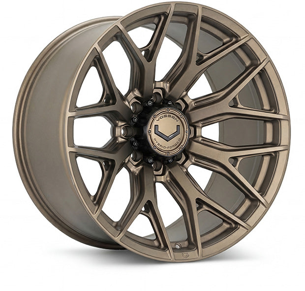 Vossen HF6-4 Terra Bronze wheel — complete wheel view
