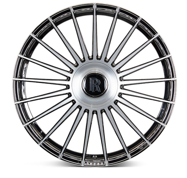 Vossen HF8 EMC Polished / Brushed wheel — gallery photo 2
