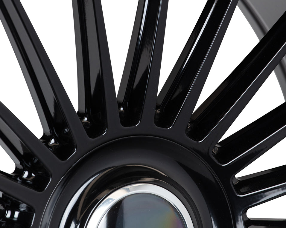 Vossen HF8 Gloss Black wheel — gallery photo 3