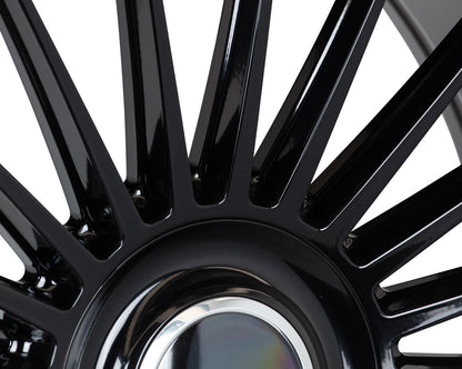 Vossen HF8 Gloss Black wheel — gallery photo 3