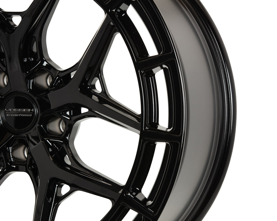 Vossen HFX1 Gloss Black wheel — gallery photo 3