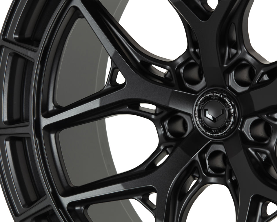 Vossen HFX1 Satin Black wheel — gallery photo 3