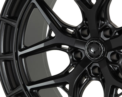 Vossen HFX1 Satin Black wheel — gallery photo 3