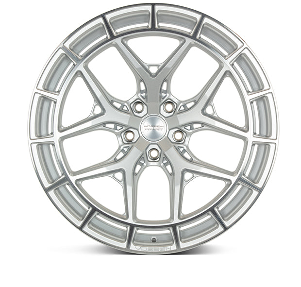 Vossen HFX1 Silver Polished wheel — gallery photo 2