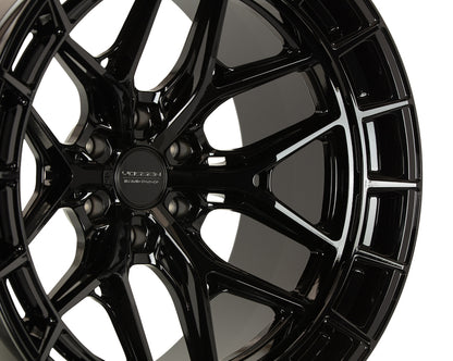 Vossen HFX1 Gloss Black wheel — gallery photo 3