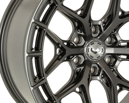 Vossen HFX1 Matte Gunmetal wheel — gallery photo 3