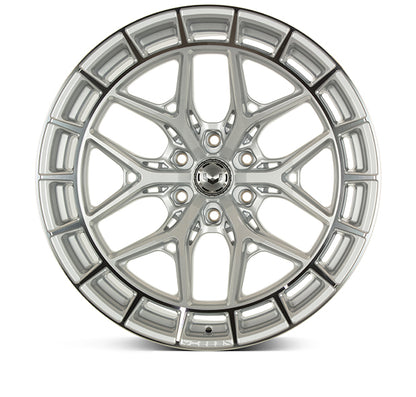 Vossen HFX1 Silver Polished wheel — gallery photo 2