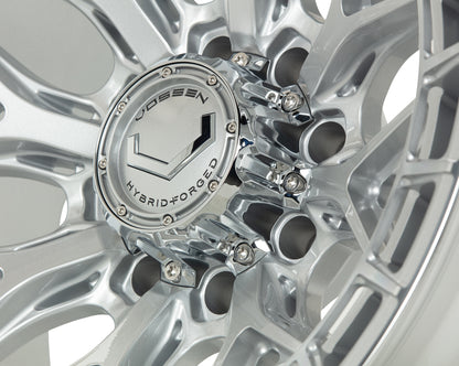 Vossen HFX1 Silver Polished wheel — gallery photo 3