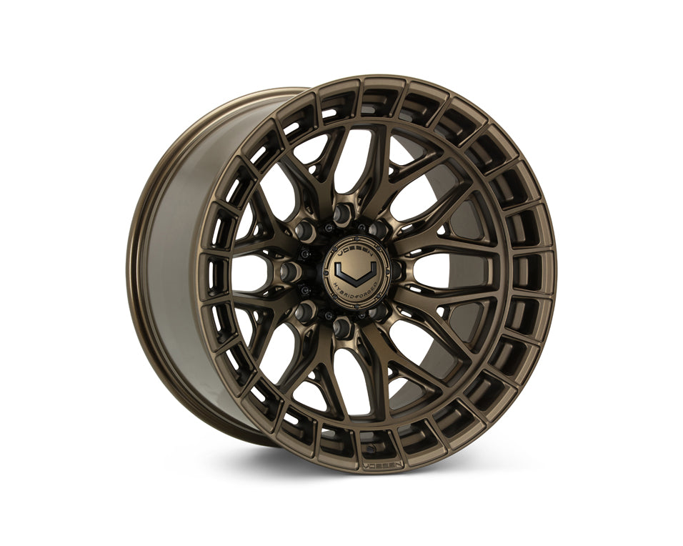 Vossen HFX1 Terra Bronze wheel — complete wheel view