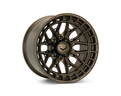 Vossen HFX1 Terra Bronze wheel — complete wheel view