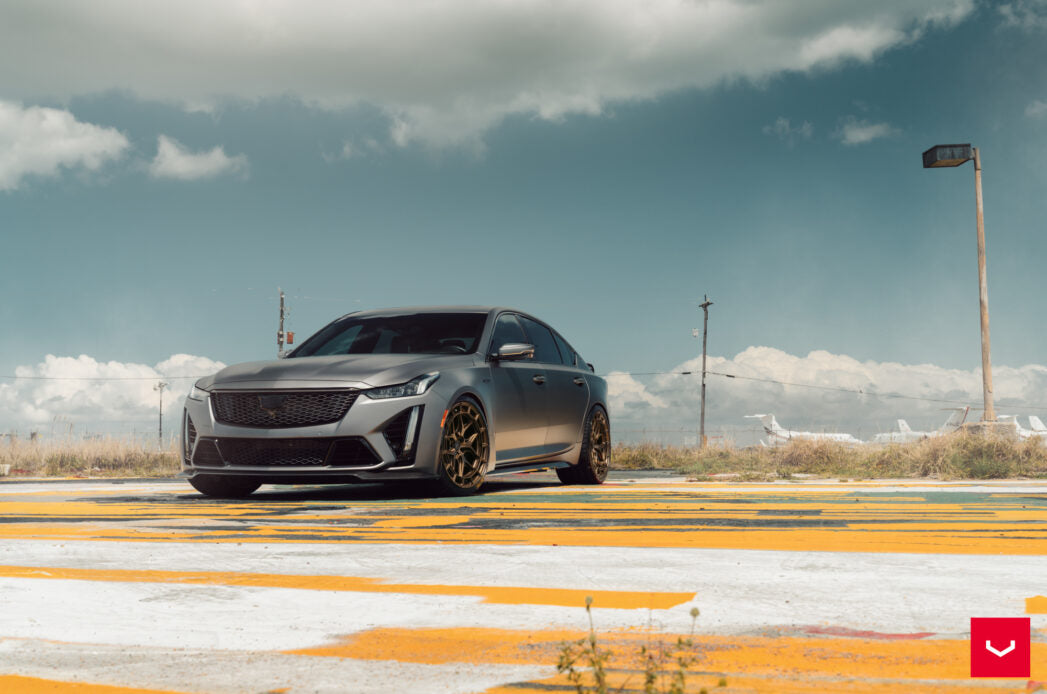 Vossen HFX1 five-lug Terra Bronze — manufacturer gallery