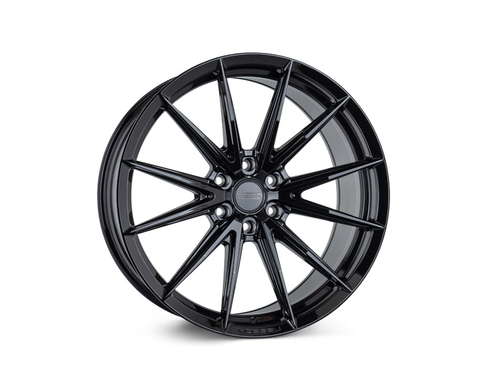 Vossen HFX2 Gloss Black wheel — gallery photo 2