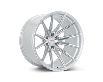 Vossen HFX2 Silver Polished wheel — complete wheel view