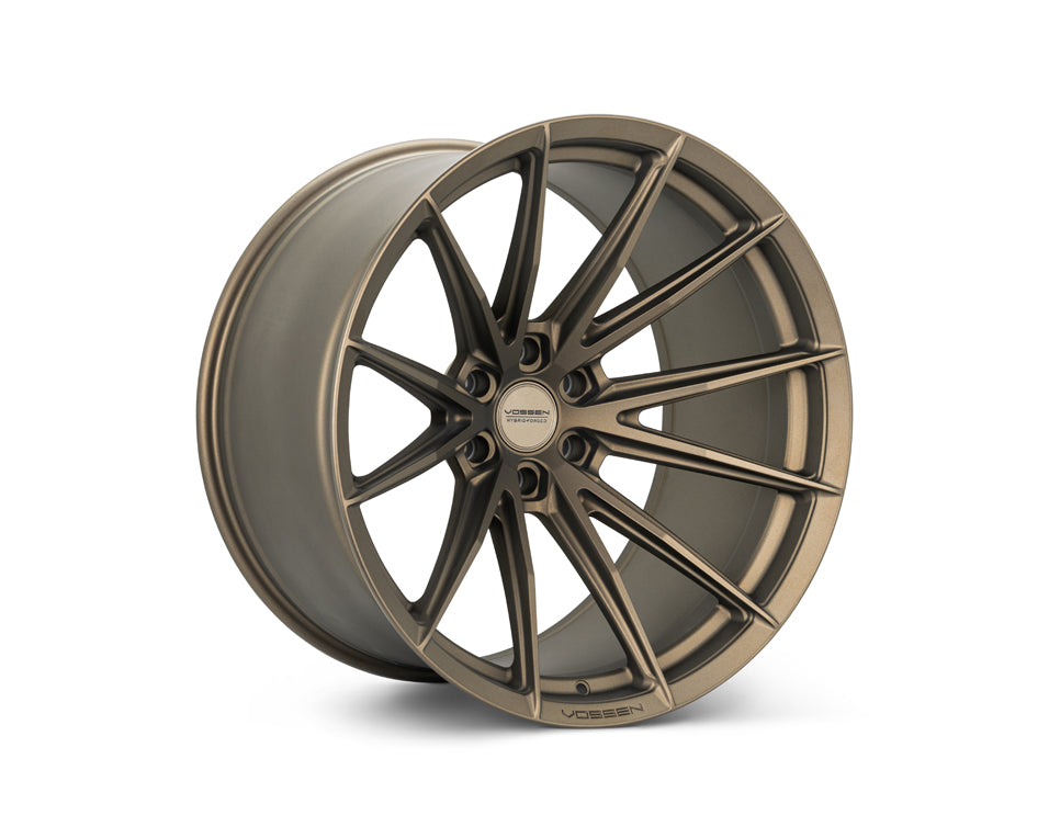 Vossen HFX2 Terra Bronze wheel — complete wheel view