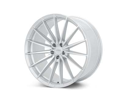 Vossen HFX4 Silver Polished wheel — complete wheel view