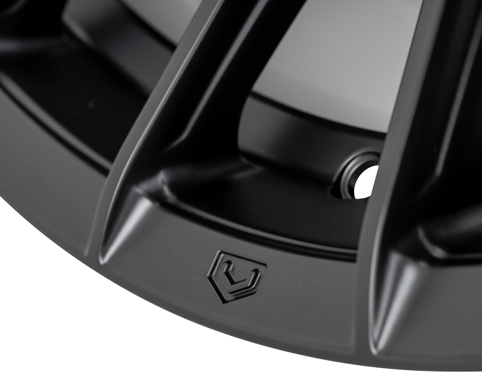 Vossen HFX4 Satin Black wheel — gallery photo 5