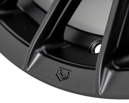 Vossen HFX4 Satin Black wheel — gallery photo 5
