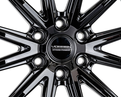 Vossen HFX5 Gloss Black wheel — gallery photo 2