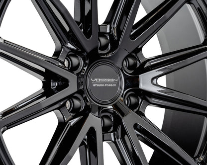Vossen HFX5 Gloss Black wheel — gallery photo 5