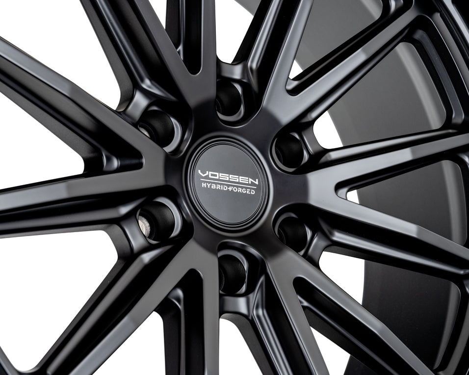 Vossen HFX5 Satin Black wheel — gallery photo 5