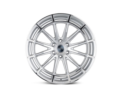 Vossen HFX5 Silver Polished wheel — complete wheel view