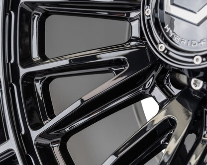 Vossen HFX5 Gloss Black wheel — gallery photo 4
