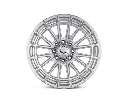 Vossen HFX5 Silver Polished wheel — complete wheel view