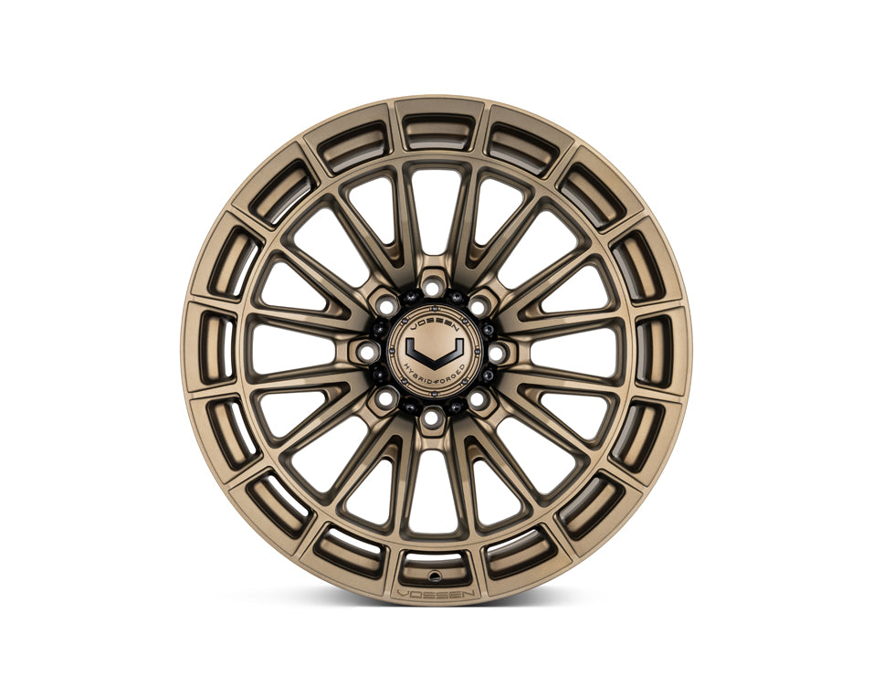 Vossen HFX5 Terra Bronze wheel — complete wheel view